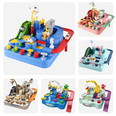 🚀🚗 Adventure Track Playset – Action-Packed Fun for Curious Kids! 🐒🛤️ - ThiGui